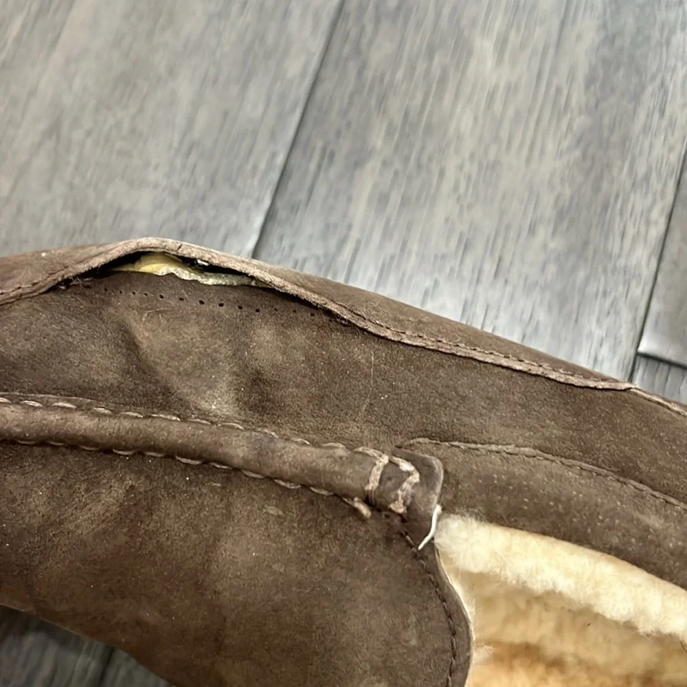 Mens Ugg Australia suede loafers/slippers